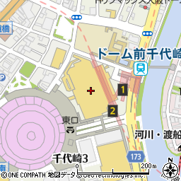 花満円弁当　イオンモール大阪ドームシティ店周辺の地図
