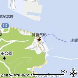 下田港旅客船ターミナル（東海汽船）周辺の地図