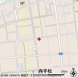 静岡県磐田市西平松710周辺の地図