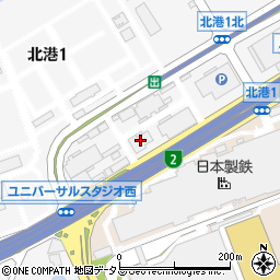 株式会社日産大阪オートオークション周辺の地図