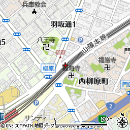 タイムズ兵庫駅東第２駐車場周辺の地図
