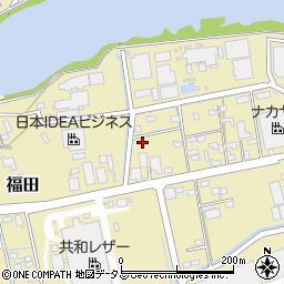 福田七番館周辺の地図
