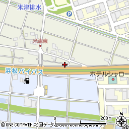 静岡県浜松市中央区米津町410周辺の地図