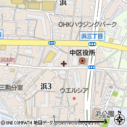 西日本薬品周辺の地図