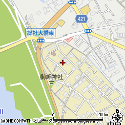 岡山県総社市中原980-2周辺の地図