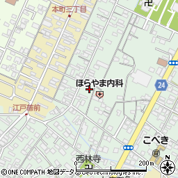 三重県津市久居二ノ町1634周辺の地図