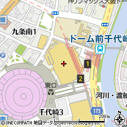 ケンタッキーフライドチキンイオンモール大阪ドームシティ店周辺の地図