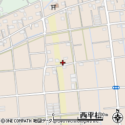 静岡県磐田市西平松777周辺の地図