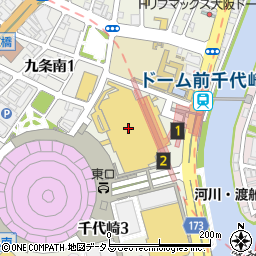 未来屋書店　大阪ドームシティ店周辺の地図