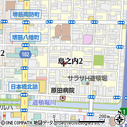 ホテルくら本周辺の地図