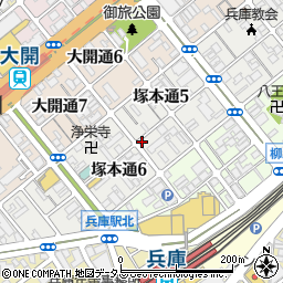 串揚げTsuyukushi周辺の地図
