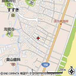 静岡県牧之原市須々木811周辺の地図