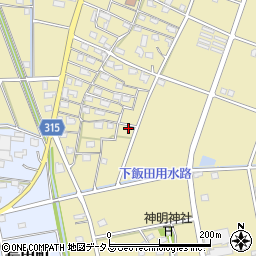 静岡県浜松市中央区河輪町690周辺の地図