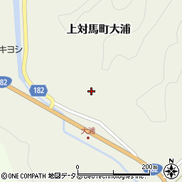 長崎県対馬市上対馬町大浦677周辺の地図