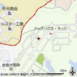 三重県名張市東田原845-42周辺の地図