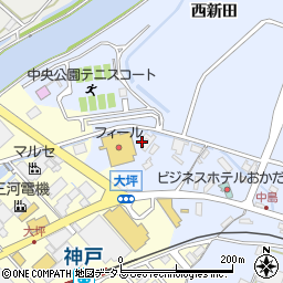 すみれシア田原周辺の地図
