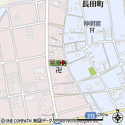 静岡県浜松市中央区松島町348周辺の地図