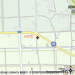 岡山県総社市富原345周辺の地図