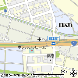 静岡県浜松市中央区米津町374周辺の地図