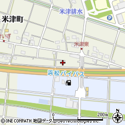 静岡県浜松市中央区米津町415周辺の地図