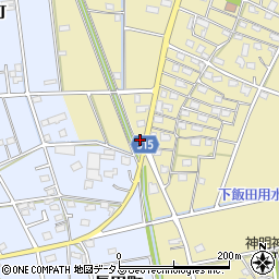 静岡県浜松市中央区河輪町726周辺の地図