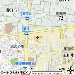 古本市場菱江店周辺の地図