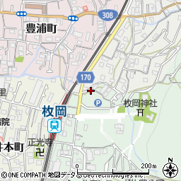 東大阪市消防団第３分団３号車屯所周辺の地図