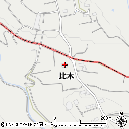 静岡県御前崎市比木217周辺の地図