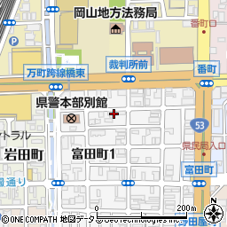 横田合同法律事務所周辺の地図
