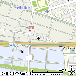 静岡県浜松市中央区米津町398周辺の地図
