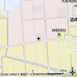 静岡県磐田市太郎馬新田107周辺の地図