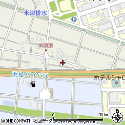 静岡県浜松市中央区米津町397周辺の地図