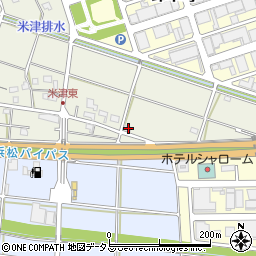 静岡県浜松市中央区米津町352周辺の地図