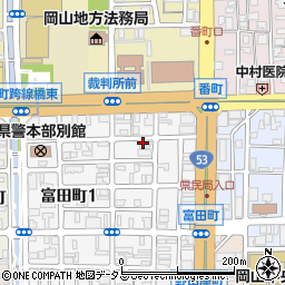 岸本惠子司法書士事務所周辺の地図