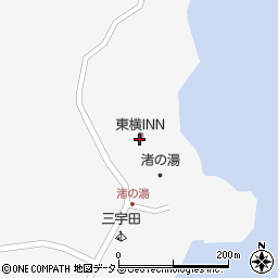 東横ＩＮＮ対馬比田勝周辺の地図