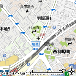 松浦学園周辺の地図