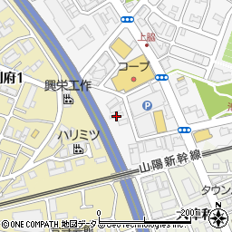株式会社レック　神戸事業所周辺の地図