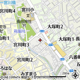 アイヨ堂書店周辺の地図