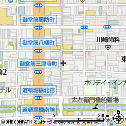 ダイソー心斎橋筋２丁目店周辺の地図
