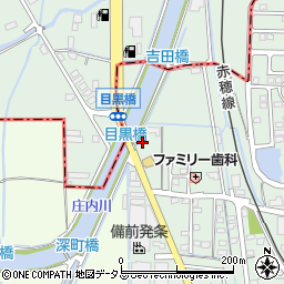 岡山県岡山市東区目黒町68-3周辺の地図