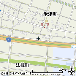 静岡県浜松市中央区法枝町911周辺の地図