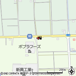 岡山県総社市富原132-1周辺の地図
