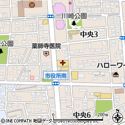 マツサカＦＣプラザ周辺の地図