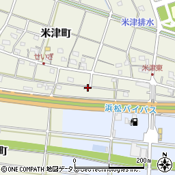 静岡県浜松市中央区米津町424周辺の地図