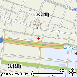 静岡県浜松市中央区米津町432周辺の地図