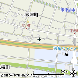 静岡県浜松市中央区米津町427周辺の地図