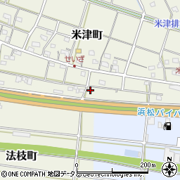 静岡県浜松市中央区米津町430周辺の地図