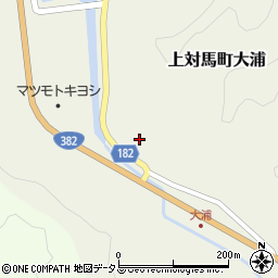 長崎県対馬市上対馬町大浦706周辺の地図