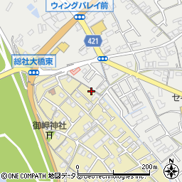岡山県総社市中原976-44周辺の地図