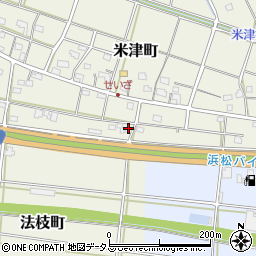 静岡県浜松市中央区米津町431周辺の地図